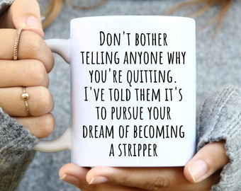 Co Worker Leaving Gift, New Job Gift, Funny leaving mug for a co-worker, Goodbye Gift For Men And Women From Staff, Farewell Coworker