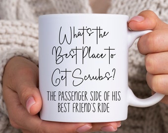 Funny Nurse Gifts, Funny Nurse Mug, Nurse Student Gifts, New Nurse Gift, Male Nurse Gift, Funny Gift for Nursing Graduate, Med School Gifts