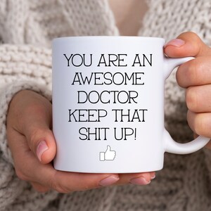 Doctor Gift, Funny Doctor Mug, Funny Doctor Gifts, Doctor Thank You, Doctor Gift Idea, Doctor Cup, Dr Gift, Doctor Appreciation, Awesome Doc