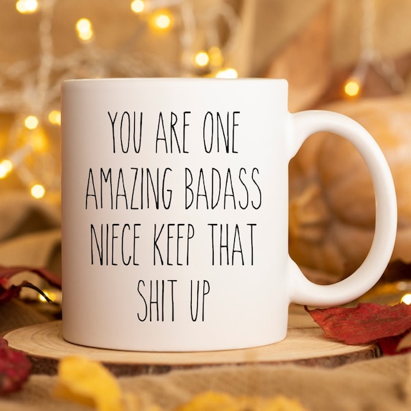 Personalized Gift For Niece, Niece Gifts, Custom Niece Mug, Niece Coffee Mug, Niece Gift Idea, Niece Birthday Gift, Best Niece Gift