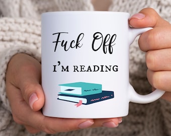 Funny Reading Mug, Gift For Readers, Bookworm Gift, Book Club Gift, Gift For Book Lovers, Book Lovers Coffee Cup, Funny Book Mug