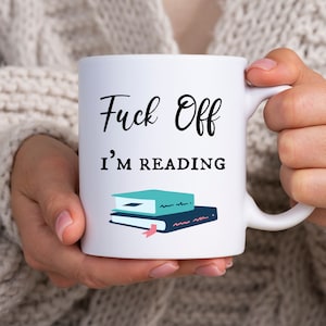 Funny Reading Mug, Gift For Readers, Bookworm Gift, Book Club Gift, Gift For Book Lovers, Book Lovers Coffee Cup, Funny Book Mug