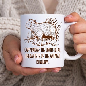 Capybara Gift, Capybara Mug, Capybara Lover Gifts, Funny Capybara Mug for Capybara Lovers