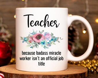 Teacher Gift, Teacher Mug, Teacher, Gift For Teacher, Best Teacher, Teacher Cup, Teacher Appreciation, Gift From Student