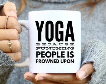 Tazza regalo per ISTRUTTORE DI YOGA per uomini e donne l Per compleanno, apprezzamento, regalo di ringraziamento, tazza da caffè personalizzata per gli amanti dello yoga