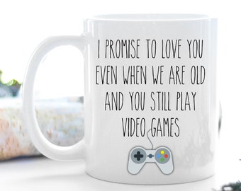 Funny Gamer Husband Mug Boyfriend Gifts for Men Anniversary Gifts for Husband Gaming Gifts for Him Funny Valentines Day Gift for Boyfriend