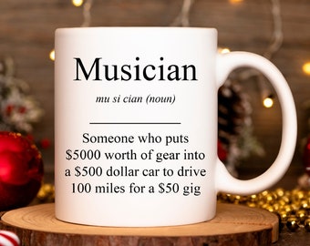 Funny Musician Mug Musician Gifts Music Teacher Birthday Musician Appreciation Gifts Musician Thank You Gifts Gag Gift for Musicians