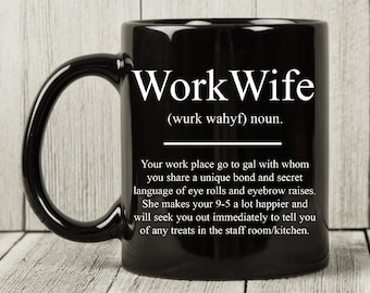 Rolig present till jobbet/frun - kaffemugg, födelsedag, uppskattning, julklappar, presenter till kollega, uppskattningspresent, födelsedagspresent, företagspresent