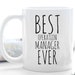 Operation Manager Mug Best Operation Manager Ever Operations Manager ...