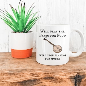 Funny Banjo Player Birthday Mug Best Banjo Player Ever Mug for Banjo Player Rude Mug for Banjo Player Funny Banjo Gift Funny Banjo Mug