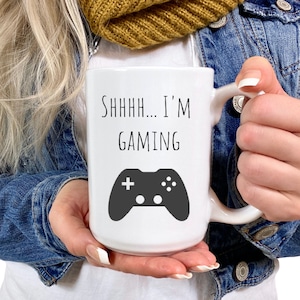 Personalized Gaming Mug Video Game Mug Gamer Stocking Filler Gamer Gift Gamer Mug Video Game Gift Gaming Gift Pro gamer Gift Esport