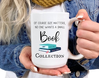 Funny Book Lover Mug Personalized Bookworm Gifts Book Lover Gifts for Women Book Themed Gifts Reading Mug  Gift For Readers Book Club Gift