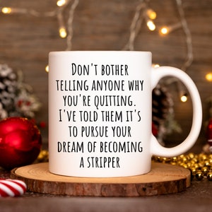 Co Worker Leaving Gift, New Job Gift, Grappige verlaten mok voor een collega, Afscheidscadeau voor mannen en vrouwen van personeel, Afscheidscollega afbeelding 3