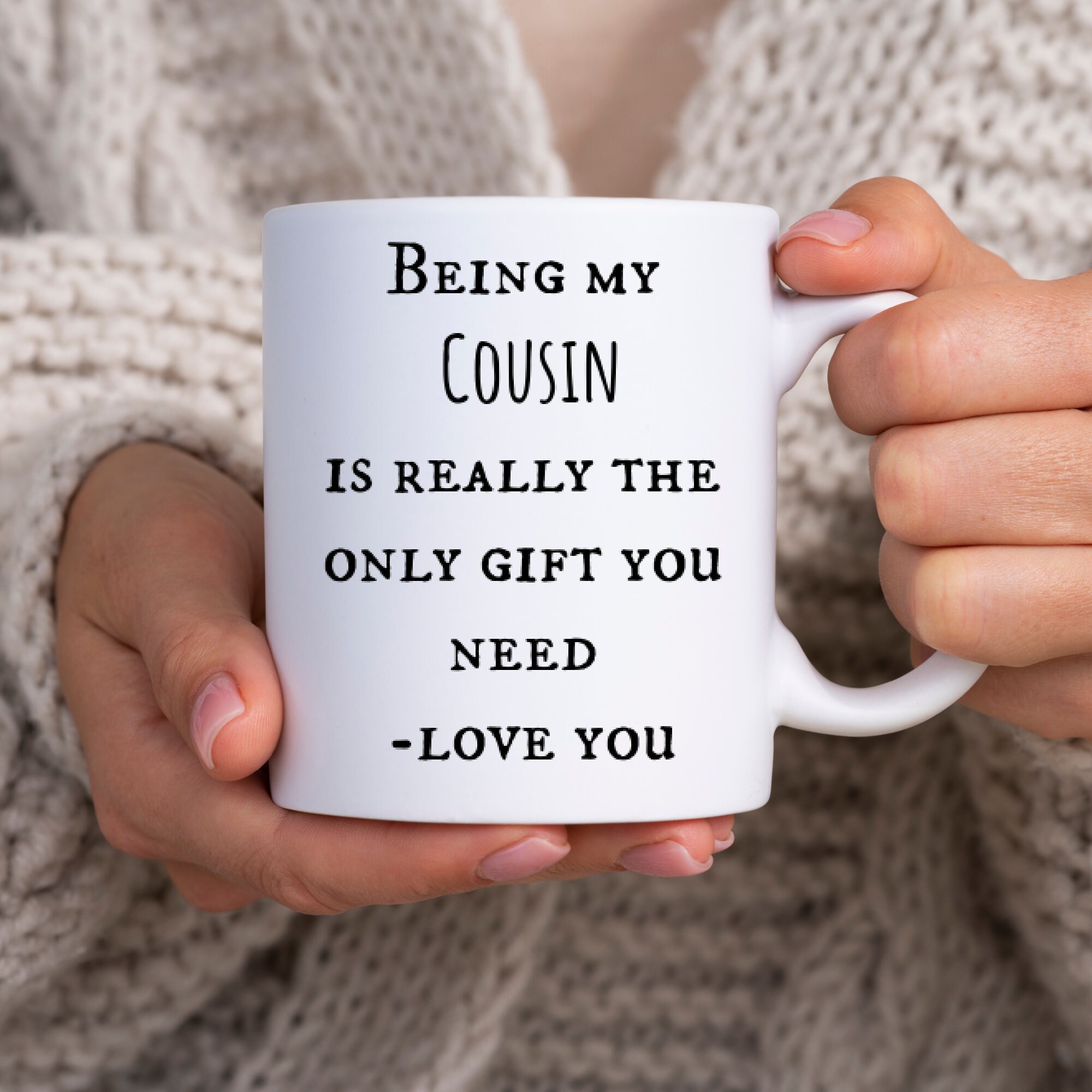 Cousin Geschenk Lieblings Cousin Cousin Kaffeetasse beste - Etsy.de