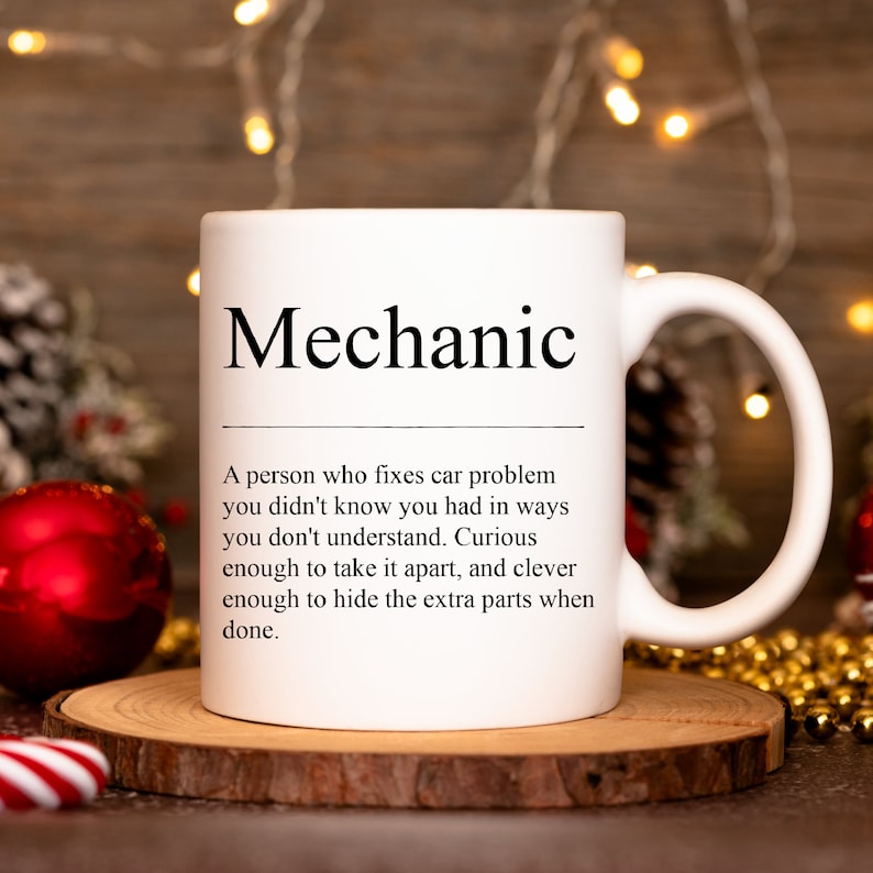 Mechanic Gifts Mechanic Mug Funny Gifts for Mechanics Car Etsy