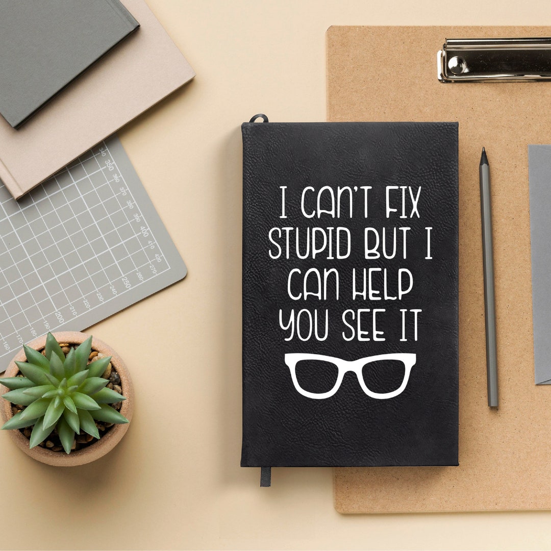 Optometrist Gift, Funny Optometry Journal, Optometry Office Decor