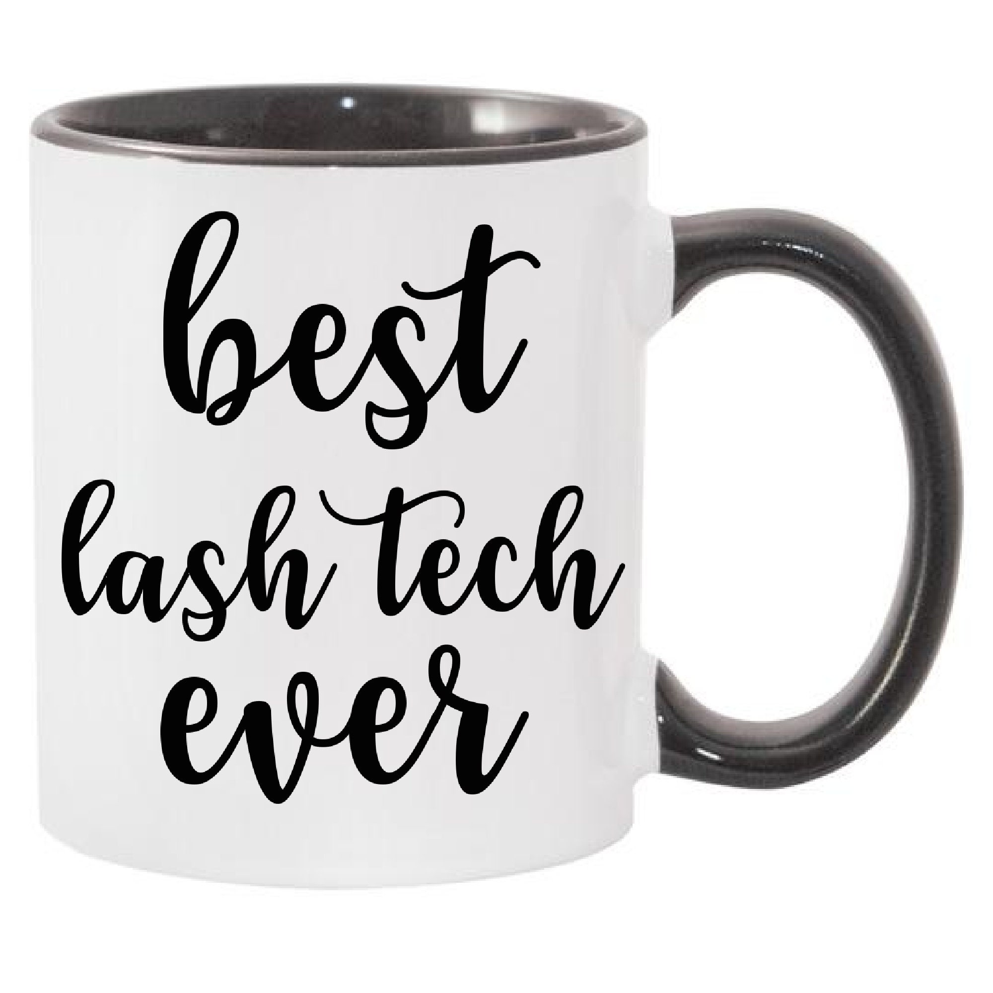 Best Lash Tech Ever Mug Lash Technician Gifts for Her Eyelash Etsy