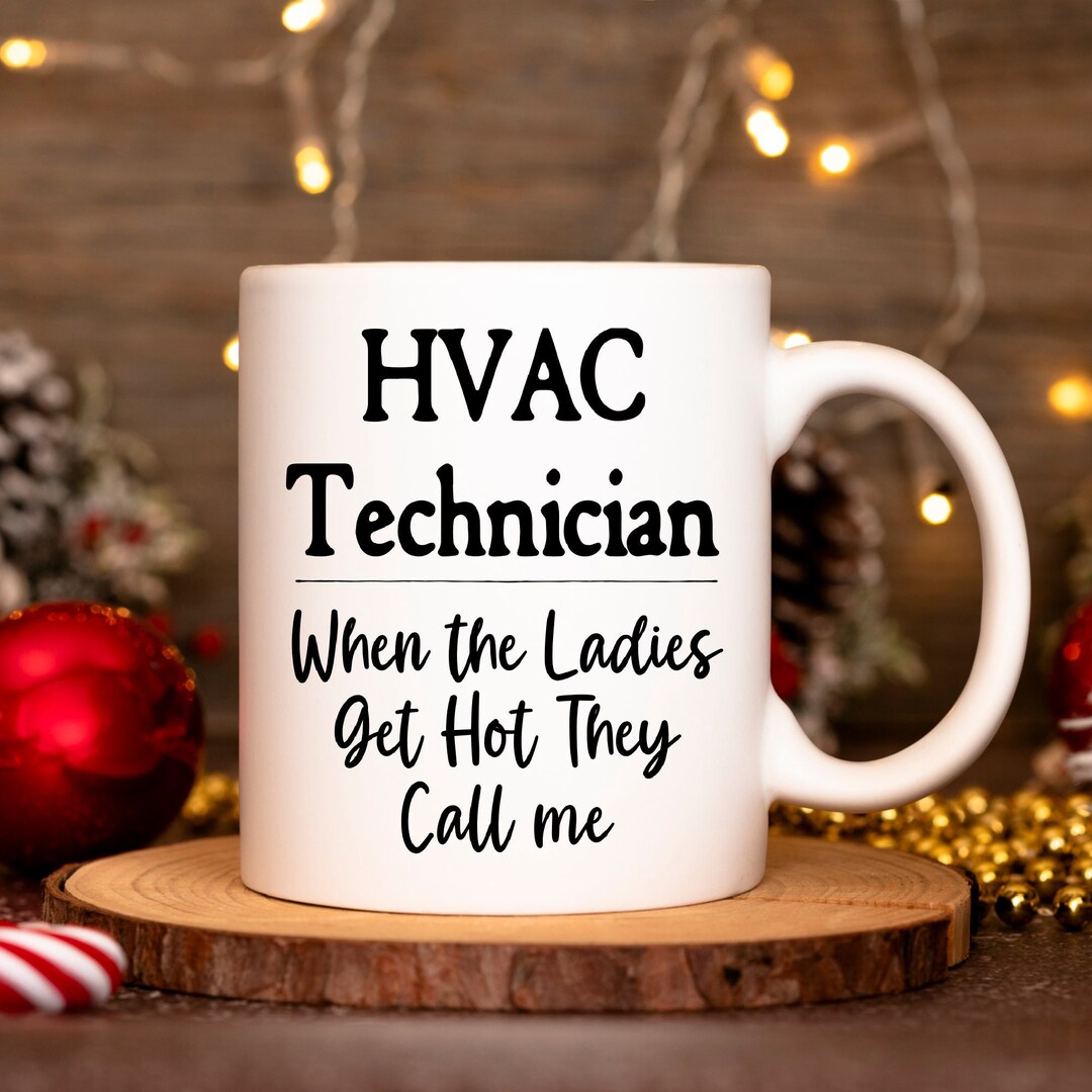 HVAC Technician Graduation Gift, HVAC Technician to Be Mug, Funny Gifts for Hvac Tech, Gag Hvac