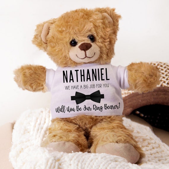 Ring Bearer Custom Teddy Bear Shirt Ring Bearer Custom Teddy Bear Shirt