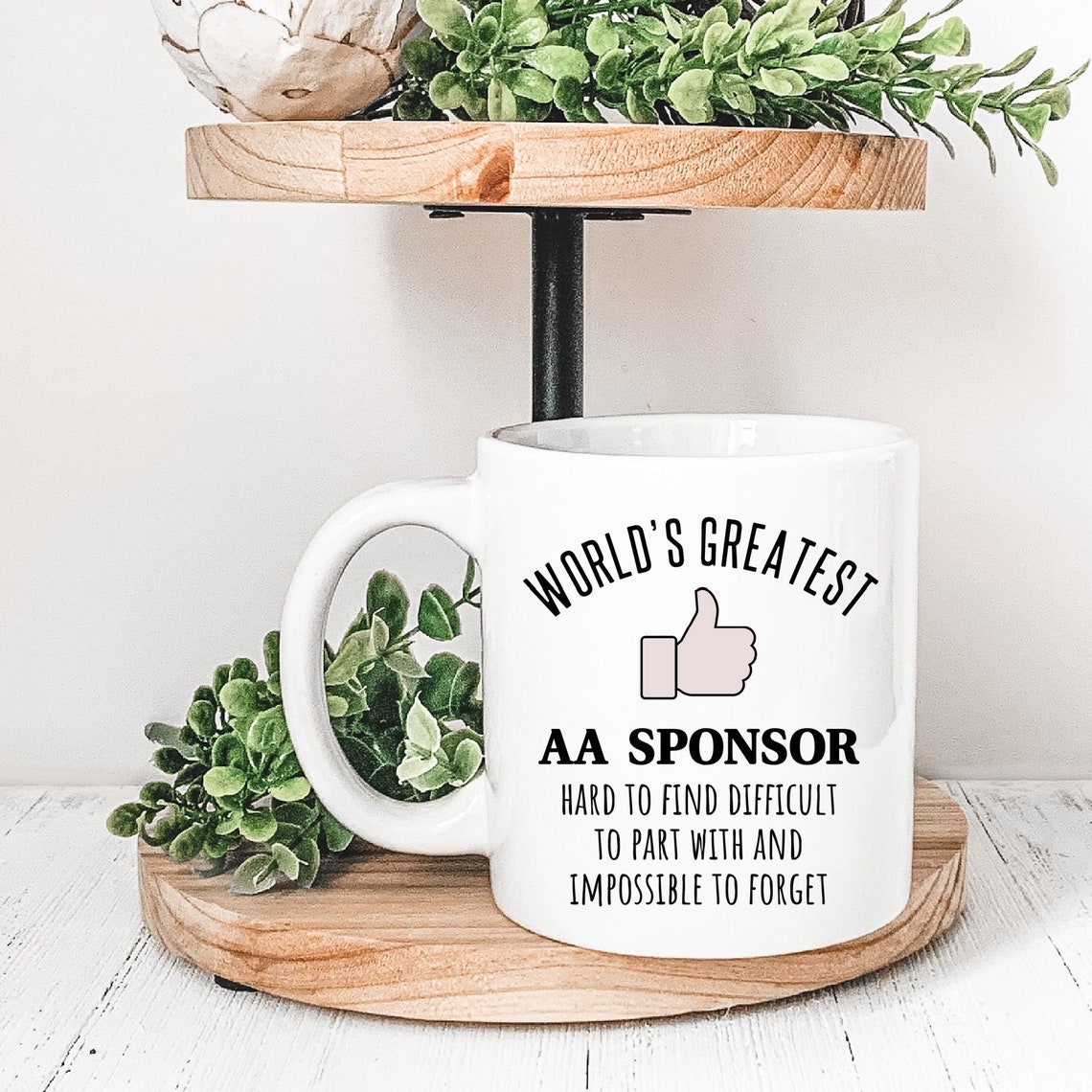 AA Sponsor Gifts AA Sponsor Mug Sobriety Gifts Addiction Etsy