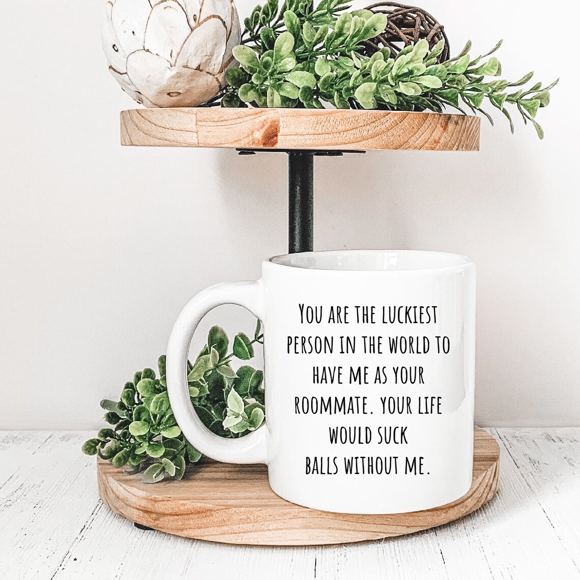 Personalized Funny Roommate Mug for Roommate Gift Roommate Etsy