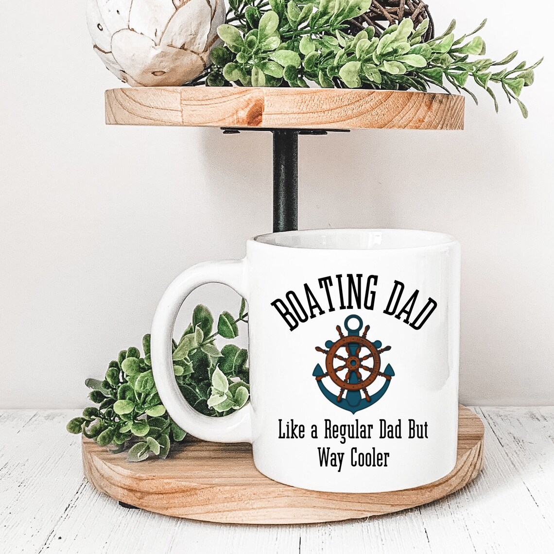 Boating Dad Funny Boating Coffee Cup Boating Humor Gifts Etsy