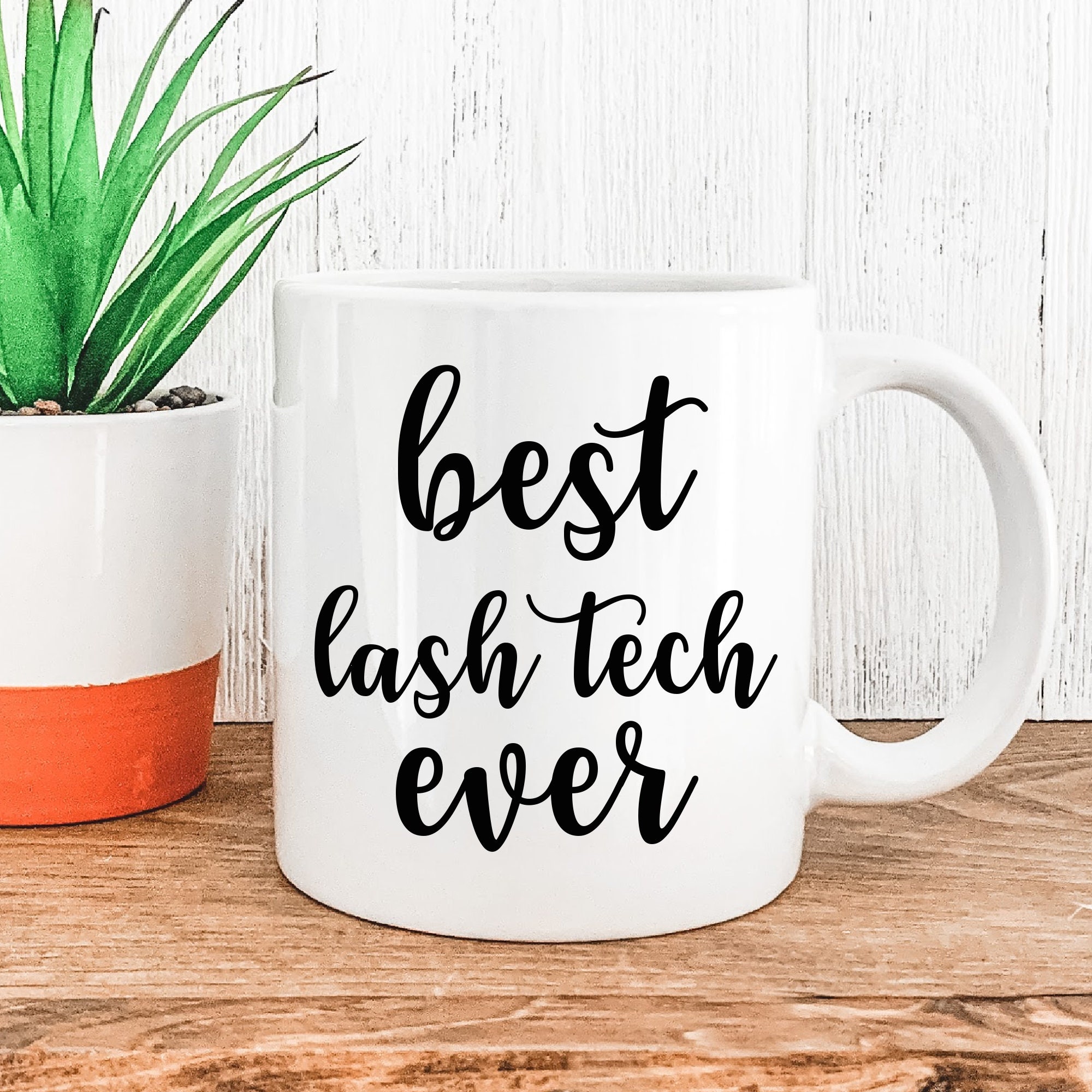 Best Lash Tech Ever Mug Lash Technician Gifts for Her Eyelash Etsy