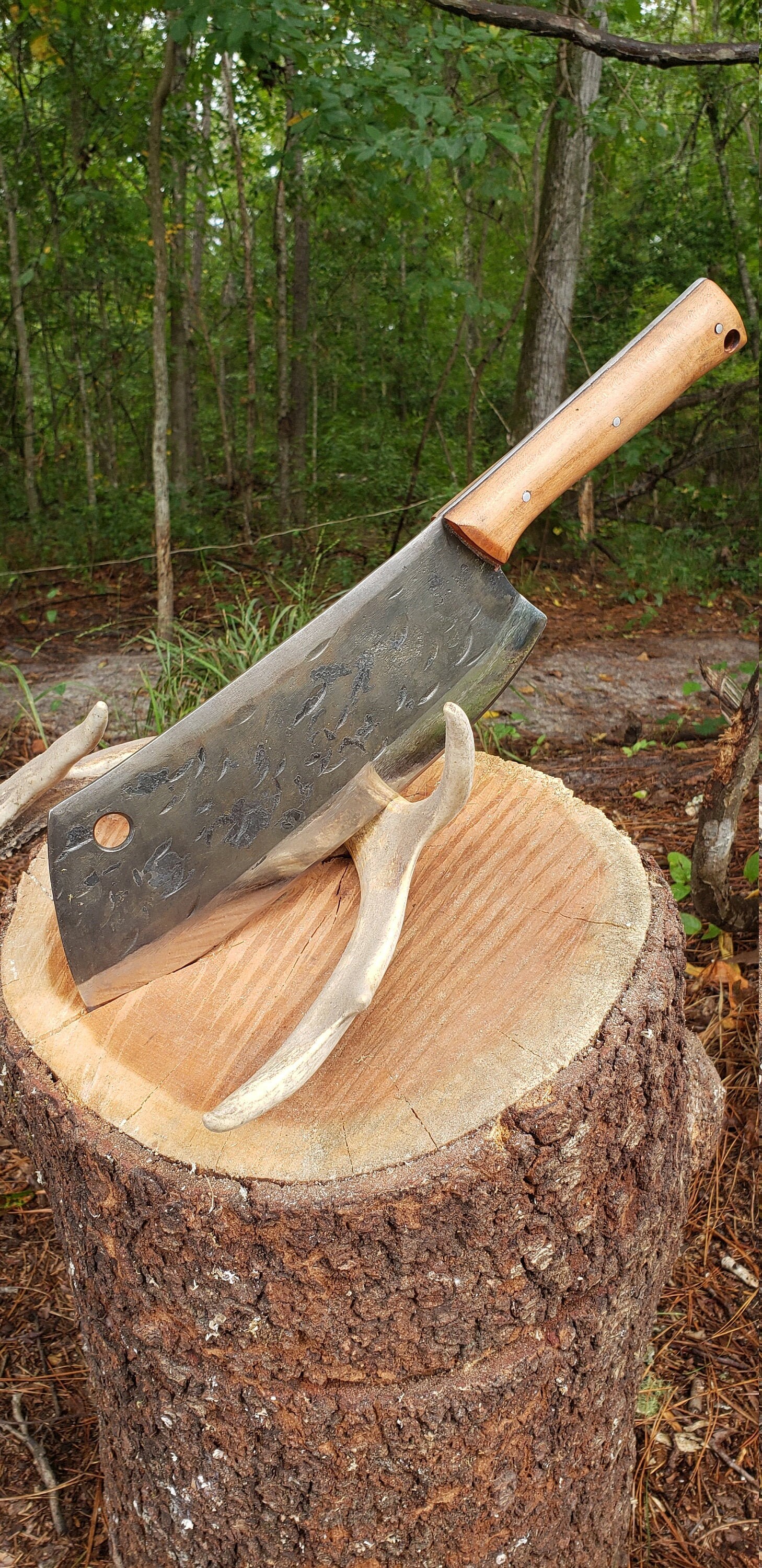 Custom Handmade Cleaver Etsy