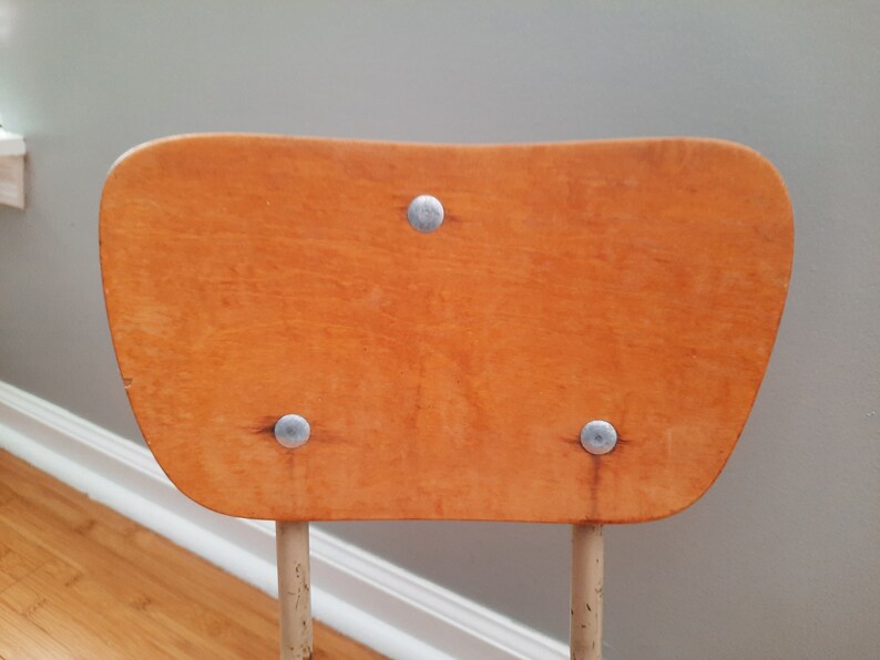Vintage Wooden Children's Chair Toddler Chair Etsy