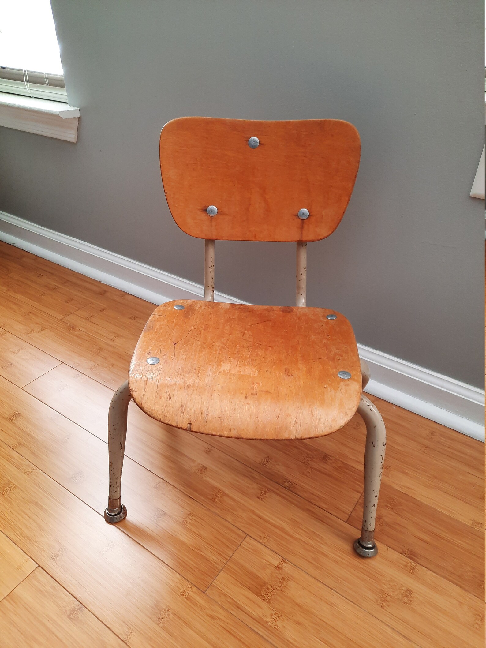 Vintage Wooden Children's Chair Toddler Chair Etsy