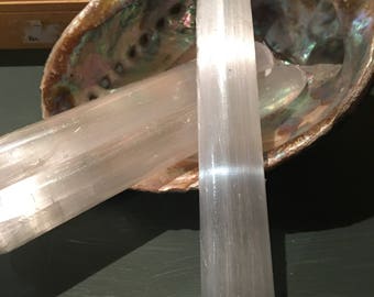 Selenite wands