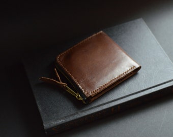 L Zip Wallet-Mens Leather Wallet,Wallet for Women,Zipper Pouch,Card Holder,Personalize Wallet,Minimalist Coin Purse,Zipper Coin Wallet