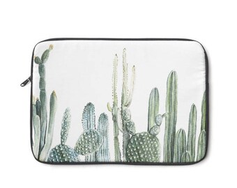 Cactus Laptop Sleeve, MacBook Case, Laptop Case, Carry Case, Laptop Bag