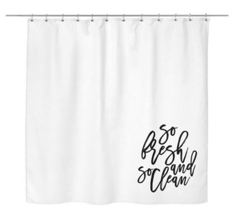 So Fresh And Clean Shower Curtain Image 0