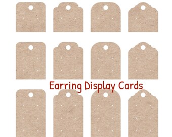 Earrings Display Cards,Earring Cards svg,Cricut,Glowforge svg,Earring card Cut Files,Earring Holder Templates,Earring Tag Svg,Packaging