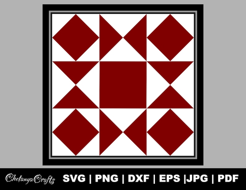 Quilt Blocks SVG Cut File Printable JPG PNG Sewing Etsy