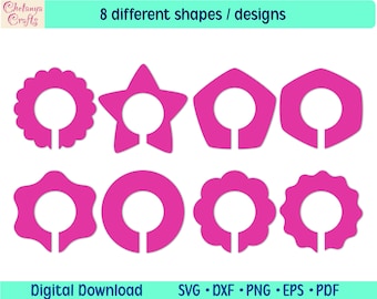 Baby Closet Dividers, Wardrobe Organizer,Clothing Dividers,Nursery Closet Dividers,Round Clothing rack dividers,Circle closet inserts SVG