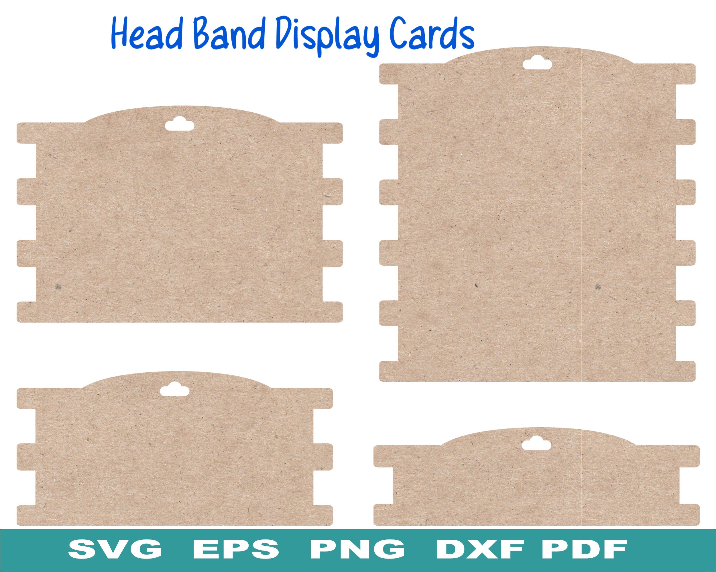 Elastic Band Hair Tie Organizer - Free SVG PDF Files 