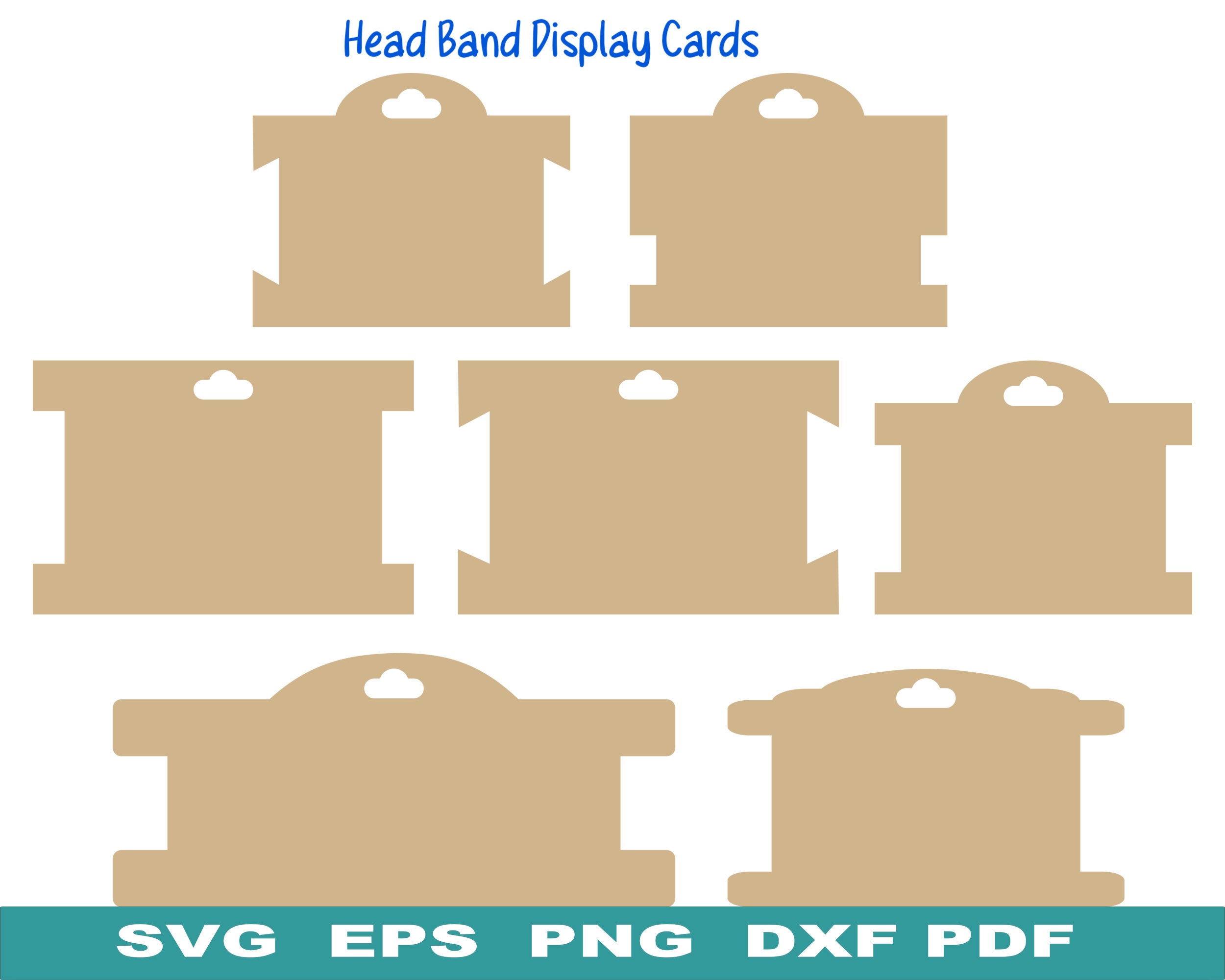 Elastic Band & Hair Tie Organizer - Free SVG and PDF Template Pattern –  PaperZen