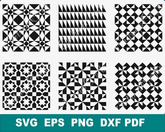 Seamless patterns svg bundle repetitive design decorative | Etsy