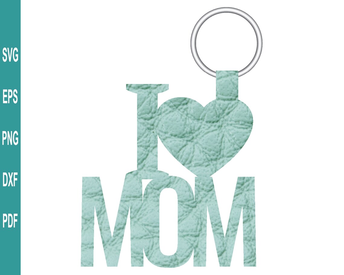 Download Mom and Dad Key Fob SVG Mama Keychain Template Papa Keychain | Etsy