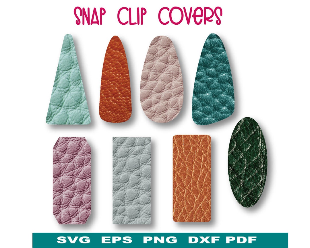 Snap Clip Svgsnap Clip Templatesnap Clip Cover Svgclippie Etsy