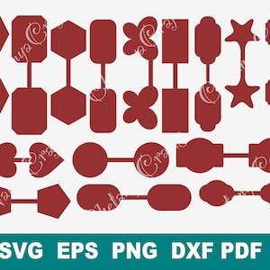 Key Fob SVG,Keychain Bag Tag Fob Template,Faux Leather Fob,Key Ring Cricut SVG Cut File,Key holder Template,Purse Fob image 2