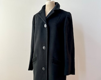 Vintage 90s Preston of York Soft Black Leather Coat Genuine Lamb Skin Long Leather Jacket Women s Jackets trench Coats outerwear Etsy
