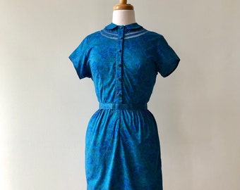 Vintage 1950s Liberty of London Floral Dress