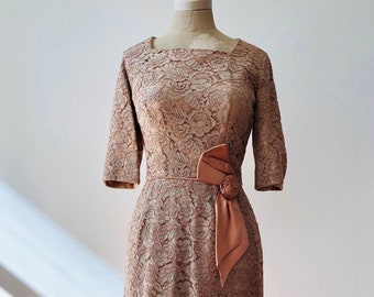 Vintage 1950s Lace Pencil | Wiggle Dress