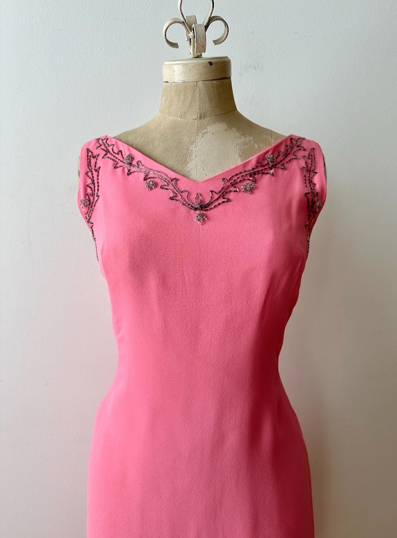 pink wiggle dress FINAL SALE - Jawbreaker Wiggle Dress in Hot Pink