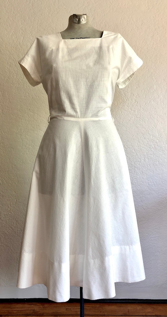 Vintage 1940’s Cotton Day dress
