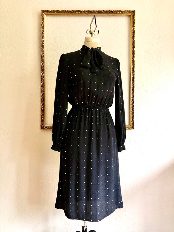 Vintage Designer Silk Dress