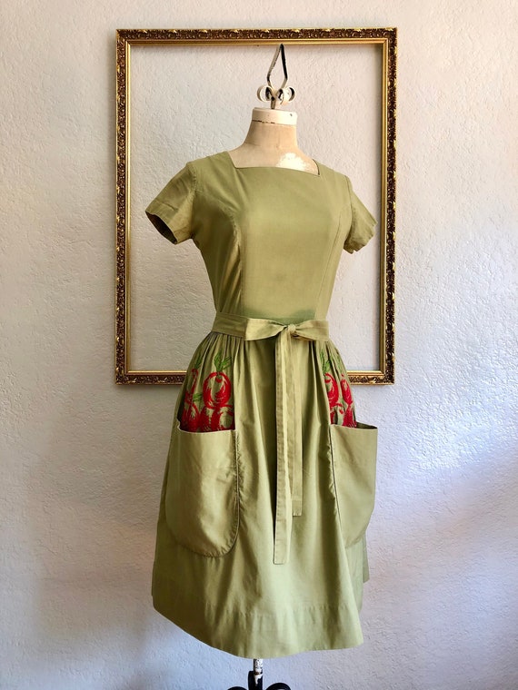 Vintage 1940’s Wrap Dress